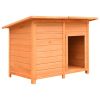 vidaXL Dog Cage Solid Pine & Fir Wood 47.2"x30.3"x33.9"