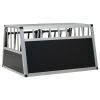 vidaXL Dog Cage with Double Door 35"x27.2"x19.7"