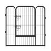 16-Panels High Quality Wholesale Cheap Best Large Indoor Metal Puppy Dog Run Fence / Iron Pet Dog Playpen