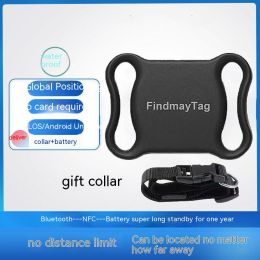 Pet Locator Cat Anti-lost Wireless Two-way Waterproof (Option: Opposite Sex Black)