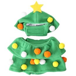 Christmas Pet Costume Funny Christmas Tree Clothes Dogs And Cats (Option: Green-Average Size)