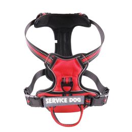 Oxford Cloth Strap Personalized Dog Back (Option: Red-XL)