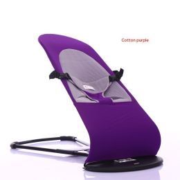 New Portable Dog Rocking Chair Pet Products (Option: Cotton Purple-Boxed)