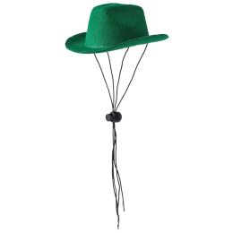 Western Cowboy Style Dogs And Cats Cowboy Pet Hat (Color: green)