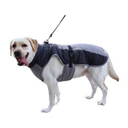 Casual Thickening Pet Clothes Reflective (Option: Gray-XS)