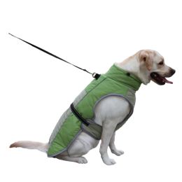 Casual Thickening Pet Clothes Reflective (Option: Fruit Green-S)