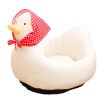 Cartoon Animals Shape Cute  Duck Cat Bed With Summer Mat Round Cat House Kennel Cushion Four Seasons Universal