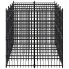 vidaXL Outdoor Dog Kennel Steel 79.3 ftÂ²