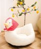 Cartoon Animals Shape Cute  Duck Cat Bed With Summer Mat Round Cat House Kennel Cushion Four Seasons Universal