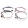 Pet Collar Kitten Collar Soft Leather Glittered PU Leather Material Pet Collar Adjustable Belt Collar