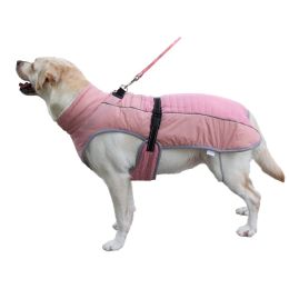 Casual Thickening Pet Clothes Reflective (Option: Pink-3XL)